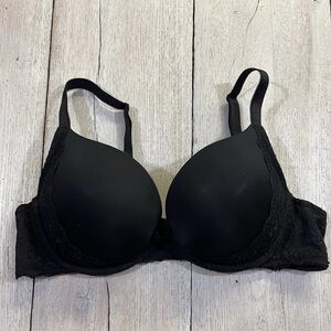 TORRID Black Lace Push Up Bra Women’s Size 40C Convertible